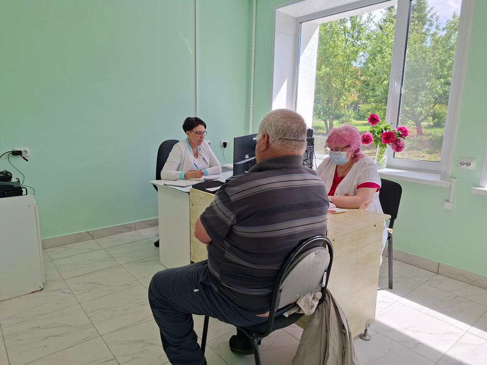 Приемное отделение Белинской больницы переехало в отремонтированное помещение.